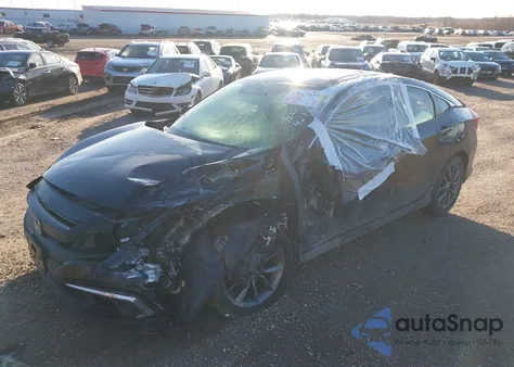 2021 Honda Civic Ex из США, поврежденный, VIN 19XFC1F32ME003021